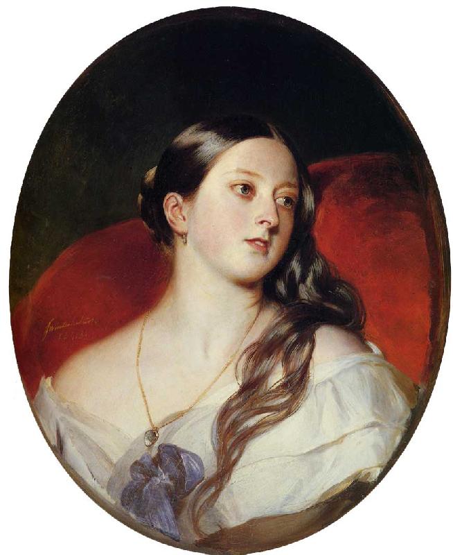 Franz Xaver Winterhalter Queen Victoria oil painting picture